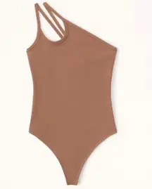 ‼️Abercrombie Ribbed Asymmetric Bodysuit‼️