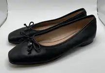 NWOB Sam Edelman Women's Meadow Ballet Flat black leather size 7.5
