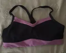 Athleta Navy and Purple Sports Bra 