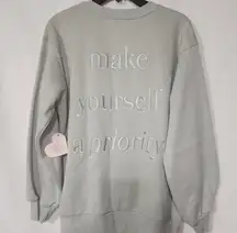 self love Sweatshirt women's medium by Cotton classic