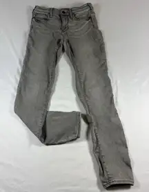 Anthropologie Pilcro and the Letterpress Mid Rise Distressed Skinny Jeans SZ‎ 27