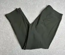 Women's‎ Eileen Fisher S/P Green Pull On Elastic Straight Leg Pants Business