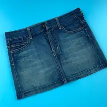 7 For All Mankind Jean mini Skirt 26
