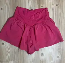 OFFLINE by Aerie Pink Crossover Flowy Real Me Shorts Medium 