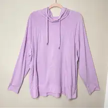DIP Lightweight Lavender Pullover Hoodie, 1X
