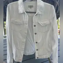 White Jean Jacket