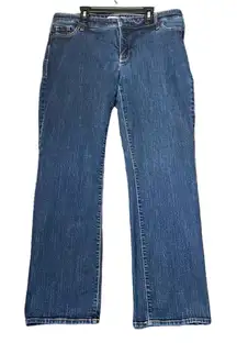 Old Navy Blue Jeans‎ Womens 16 Plus Bootcut Secret Slim Pockets Classic Denim