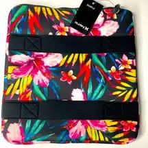 Hurley NWT  Women's Neoprene Wet/Dry Printed Clutch Bag