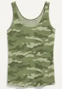 Old Navy Green Camo Tank Top