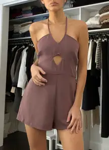 Halter Neck Romper