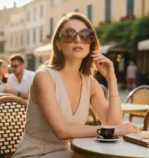 Scotch & Soda Marina Sunglasses Gloss Berry Gradient/Brown - New - MSRP $205