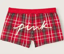♥️✨Victoria’s Secret PINK Flannel Boxy Pajama Shorts, size XXL