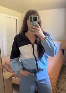 Brandy Melville x John Galt Tri-Color Windbreaker