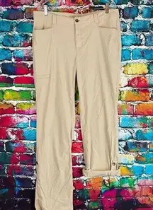 Eddie Bauer  Sightscape Convertible Roll Up Pants Size t10 10 Tall