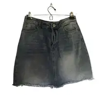 Denim Mini Skirt