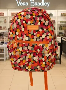 Vera Bradley Multicolor Dot Backpack