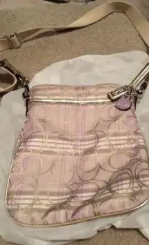 Lavender White Crossbody