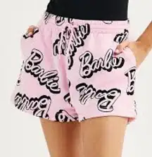 Juniors Barbie Fleece Shorts M