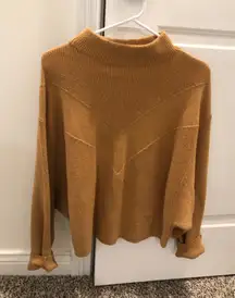 Pink lily gold sweater