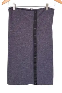 Lululemon Purple Heathered Infinity Scarf Snap Closure Casual‎ Soft