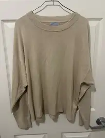 MODERN CITIZEN Tan Sweater.