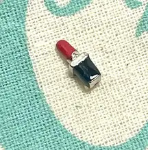 Origami Owl Living Lockets HTF Retired Original Red Lipstick Floating Charm