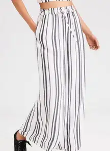 Stripe Palazzo Pants