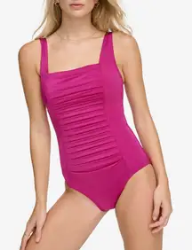 Calvin Klein Pleated One Piece