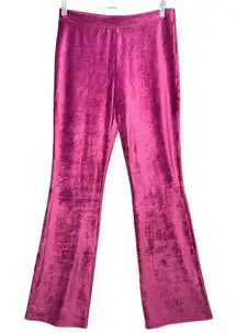 BP Flared Corduroy Pants Magenta Pink Velvet Bell Bottoms Size M