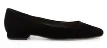 Steve Madden Black Leather Slip on Flats(Size 8.5)