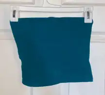 Teal Crop Top