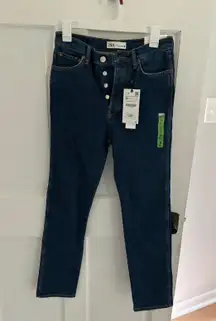 ZARA Full Length High Waist Jeans