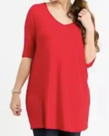 COPY - Agnes & Dora Love Tunic Size XL True Red