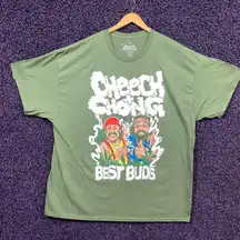 Cheech and Chong Best Buds Up in Smoke Animated T-Shirt 3X
