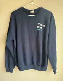 Thomas Rhett Dark Blue Crewneck Concert Tour Sweater Size Medium