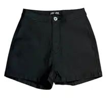 Faux Leather Shorts Women’s Medium (Fits Small) Black Y2K Festival Witchy Matrix