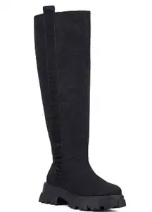 New Jaime women's wide width knee-high boots, Size 10W