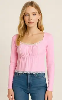 💝 cute pink long sleeve 💝​​​​​​​​​​​​​​​​​​​​​