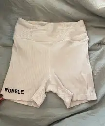 Year of Ours workout shorts w/ Rumble brand