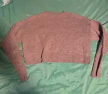 Bershka crop sweater size small 
