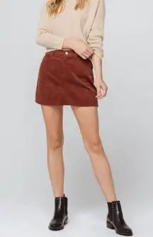Corduroy skirt 