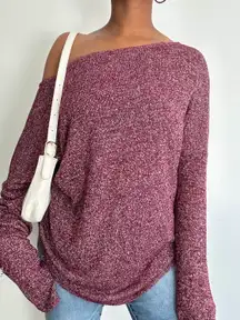 Slinky Off Shoulder Sweater