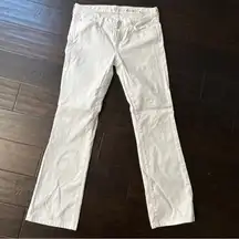 White 28 7 jeans seven for all mankind bootcut