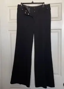 Maurice's  Women Black Wide Leg Dress Pants