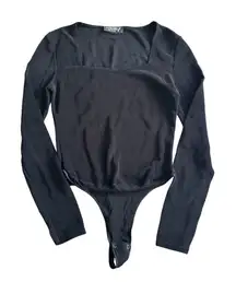 COSABELLA Black One Piece Bodysuit Size Small