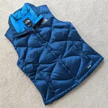 The North Face  550 Blue Goose Down Puffer Vest -  S