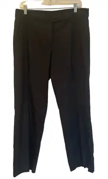 Eileen Fisher Wool Slacks sz 12 Gray Wool Pants Business Casual Career Pants