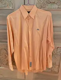 Orange Button Down Longsleeve