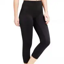 Mesh Around High Rise Seamless Crop Pants