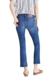 Madewell Maternity Cali Demi-Boot Blue Ankle Jeans Size 32
